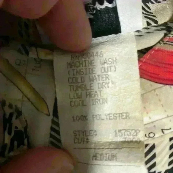 Vintage TeeTime Golf Windbreaker bomber jacket Petite Medium. sku067 - Picture 5 of 7